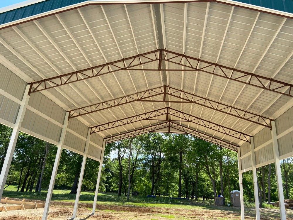 Estrutura metálica comercial